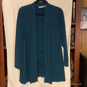 Susan Graver liquid knit cardigan